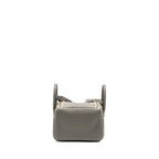 HERMES MINI LINDY CLEMENCE GRIS MEYER GHW