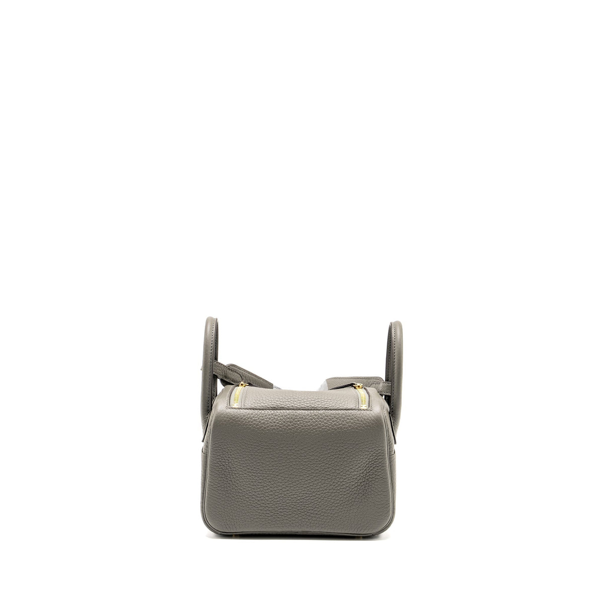 HERMES MINI LINDY CLEMENCE GRIS MEYER GHW
