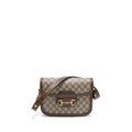 GUCCI HORSEBIT 1955 BAG GG SUPREME CANVAS/LEATHER GHW