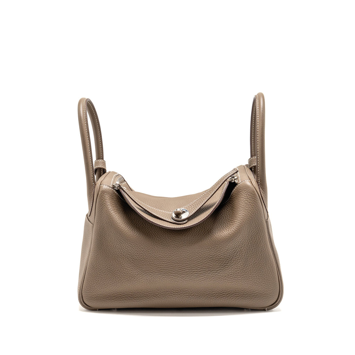 Hermes Lindy 30 Clemence Etoupe SHW