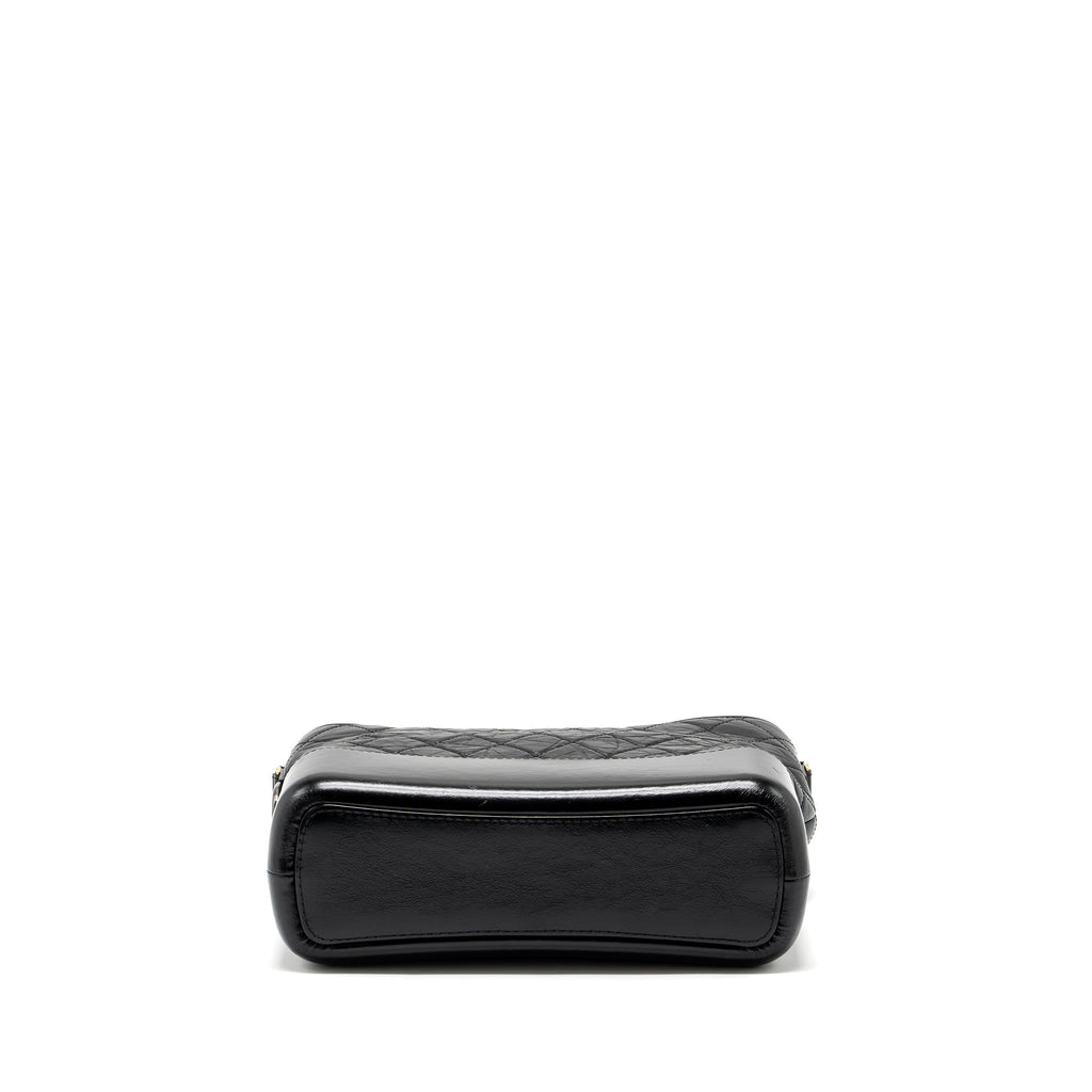 CHANEL LARGE GABRIELLE HOBO BAG CALFSKIN BLACK MULTICOLOR HARDWARE