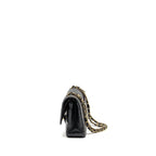 CHANEL MEDIUM CLASSIC DOUBLE FLAP BAG CAVIAR BLACK GHW