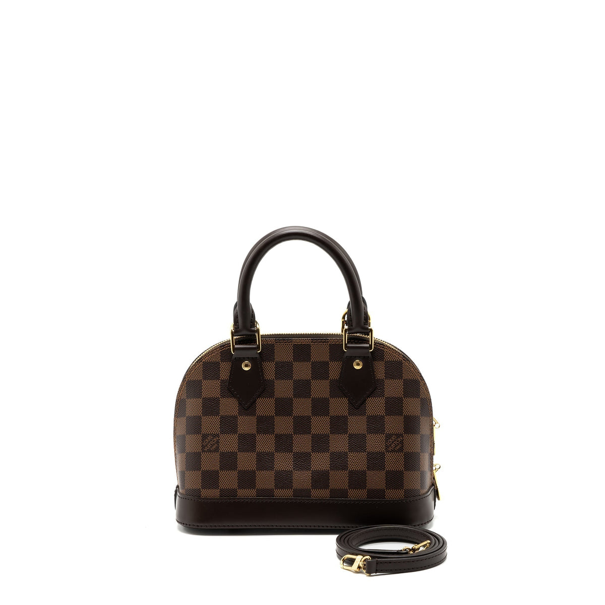 LOUIS VUITTON ALMA BB DAMIER EBENE GHW