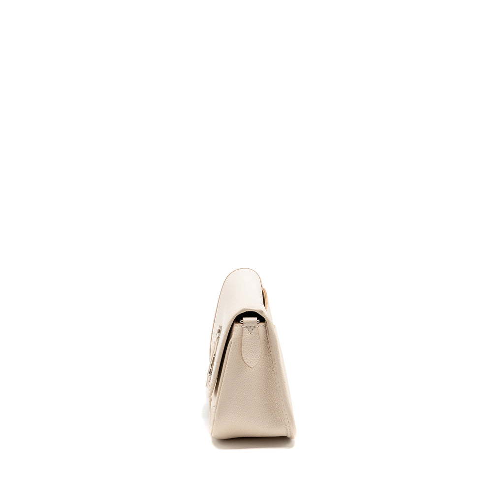 LOUIS VUITTON BUCI BAG EPI LEATHER QUARTZ WHITE SHW