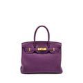 HERMES BIRKIN 30 TOGO P9 ANEMONE GHW