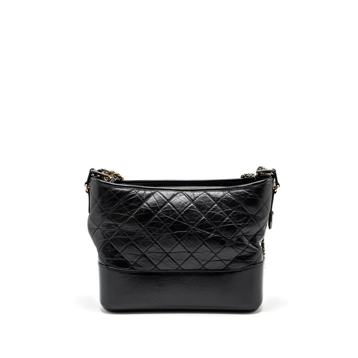 CHANEL LARGE GABRIELLE HOBO BAG CALFSKIN BLACK MULTICOLOR HARDWARE