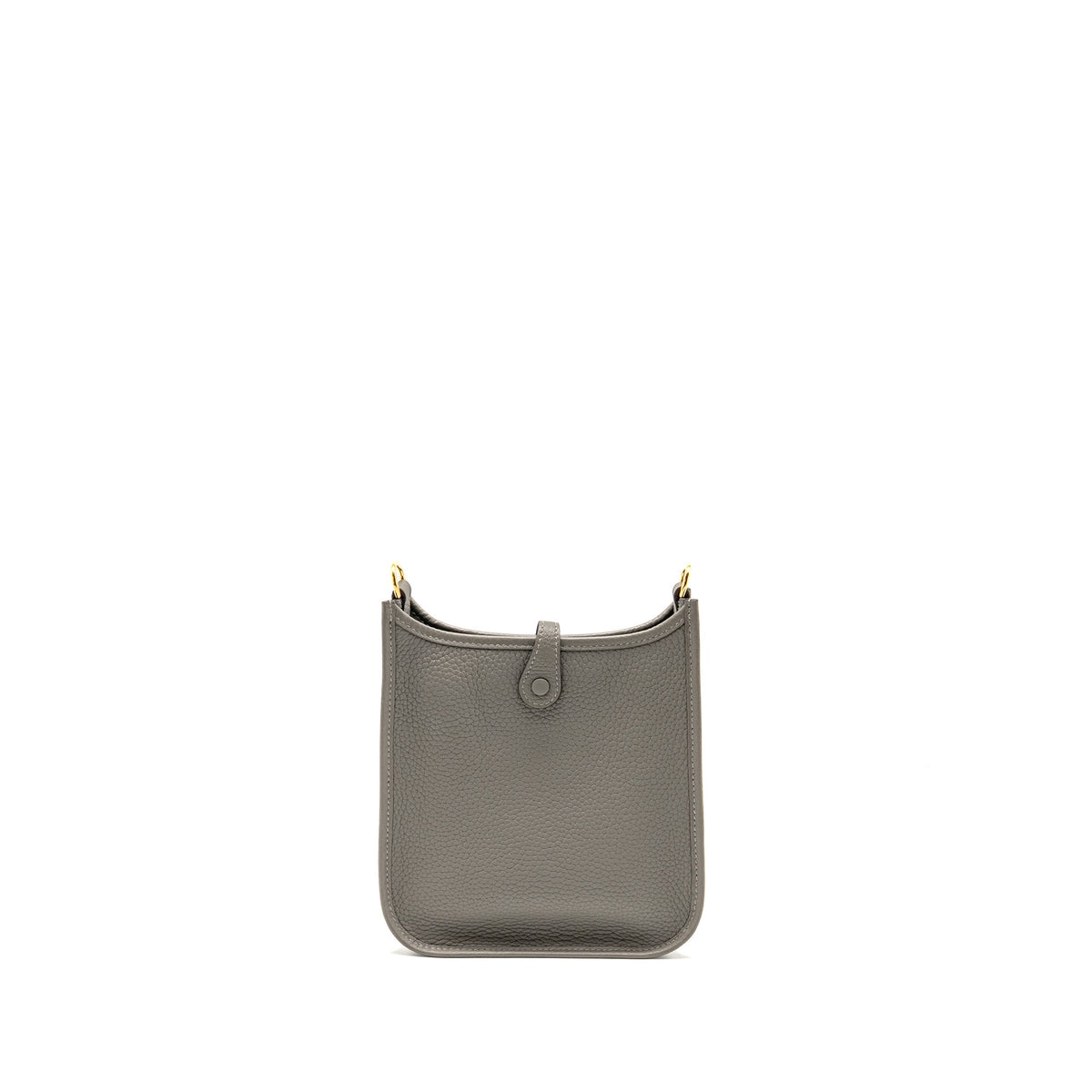 Hermes Mini Evelyne Clemence Gris Meyer GHW