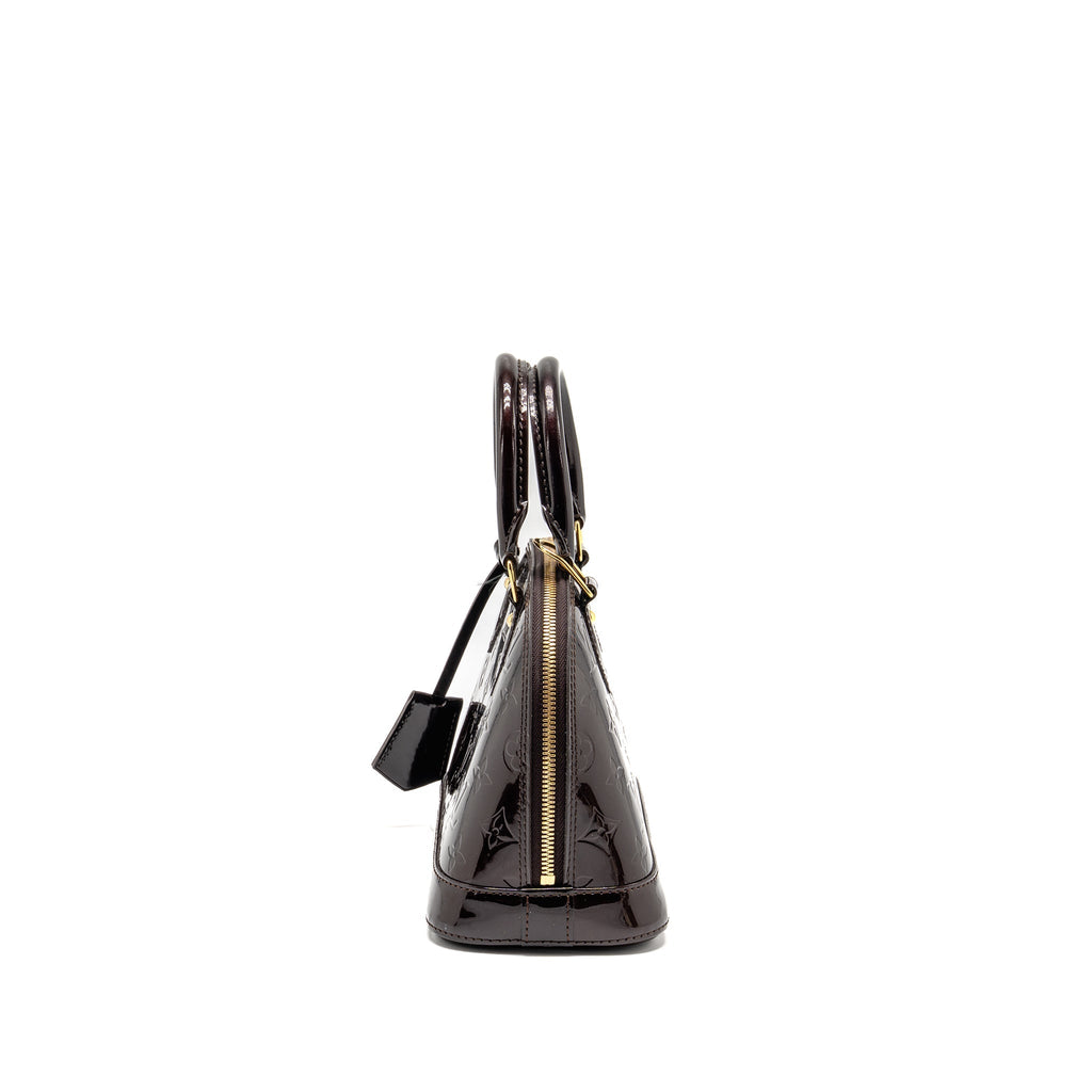 LOUIS VUITTON ALMA BB PATENT AMATANTE GHW
