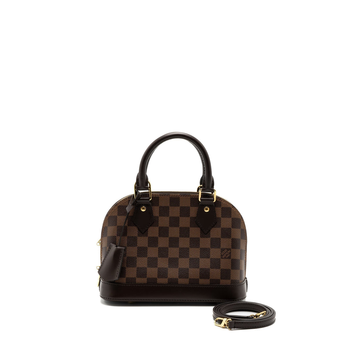 LOUIS VUITTON ALMA BB DAMIER EBENE GHW