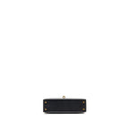 HERMES MINI KELLY II EPSOM BLACK GHW