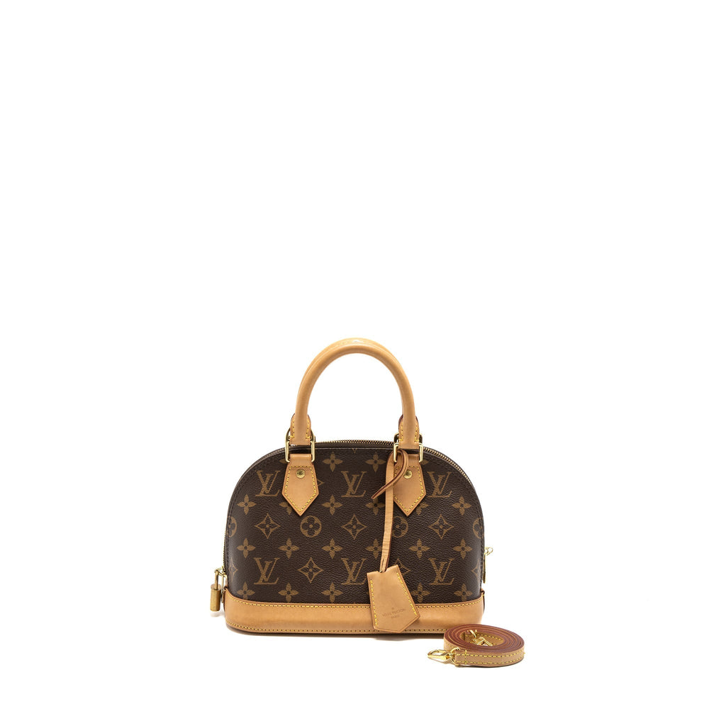 LOUIS VUITTON ALMA BB MONOGRAM CANVAS GHW (NEW VERISON)