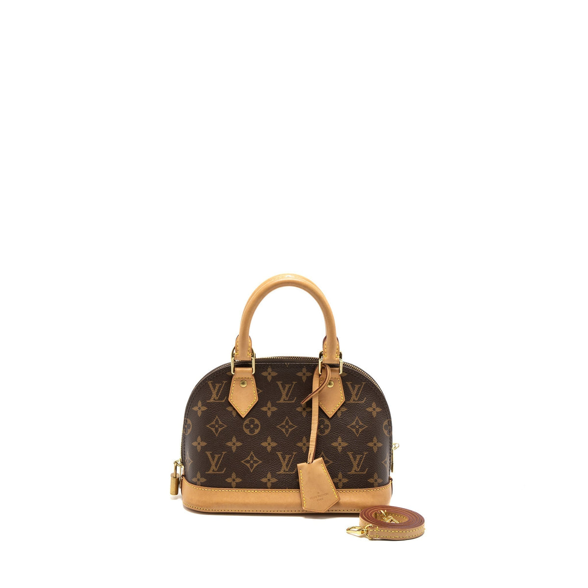 LOUIS VUITTON ALMA BB MONOGRAM CANVAS GHW (NEW VERISON)