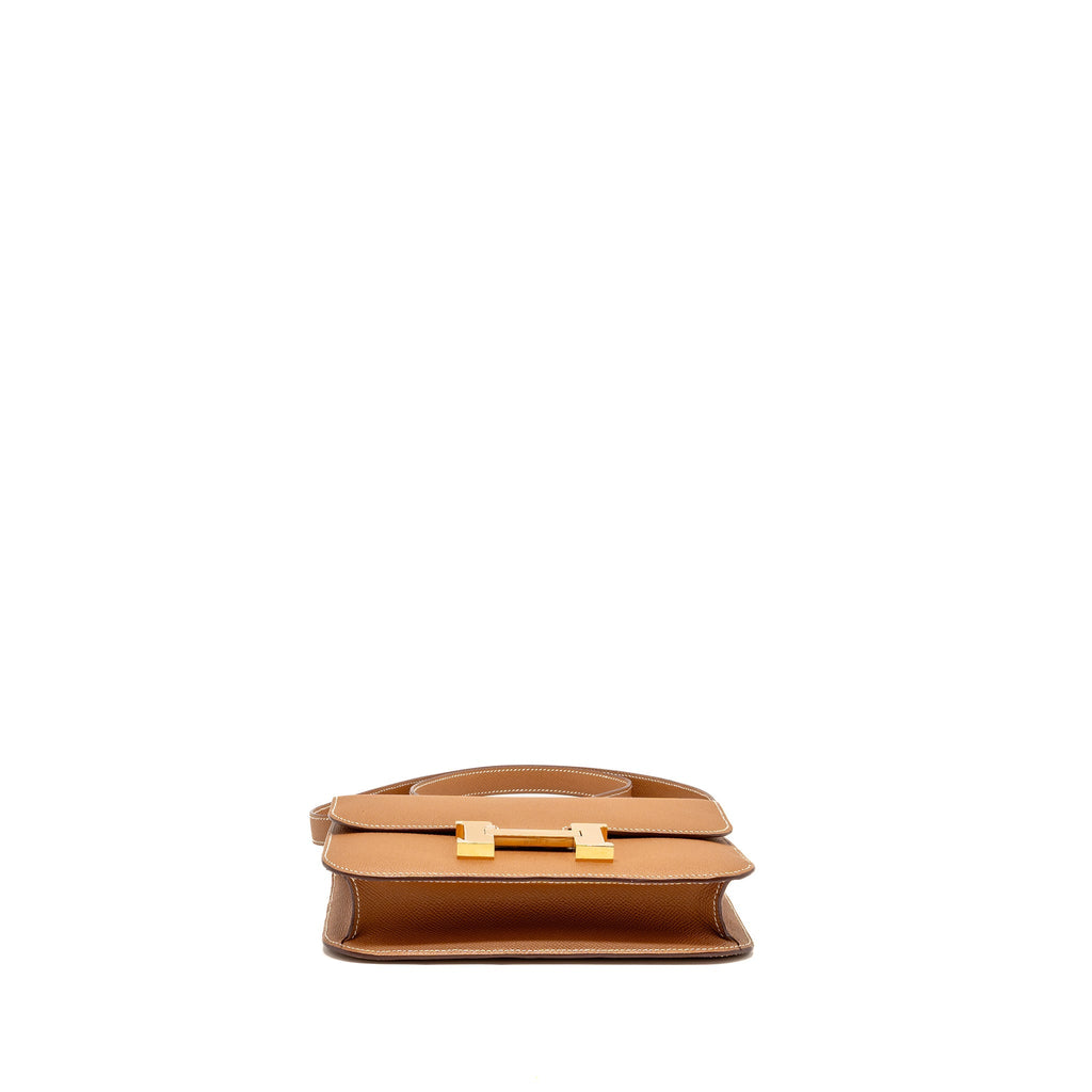 Hermes Constance 24 Epsom Gold GHW