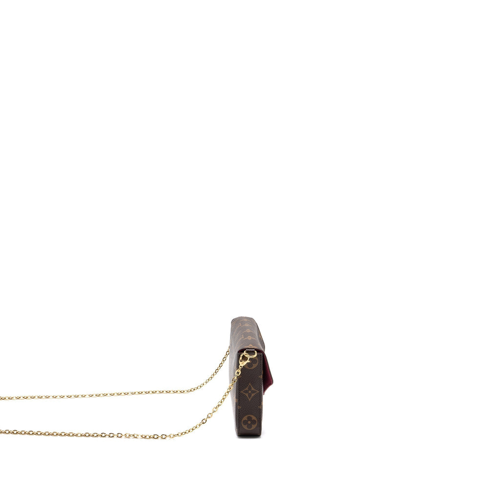 LOUIS VUITTON FELICIE POCHETTE MONOGRAM CANVAS GHW
