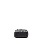 DIOR MINI LADY DIOR CALFSKIN SO BLACK
