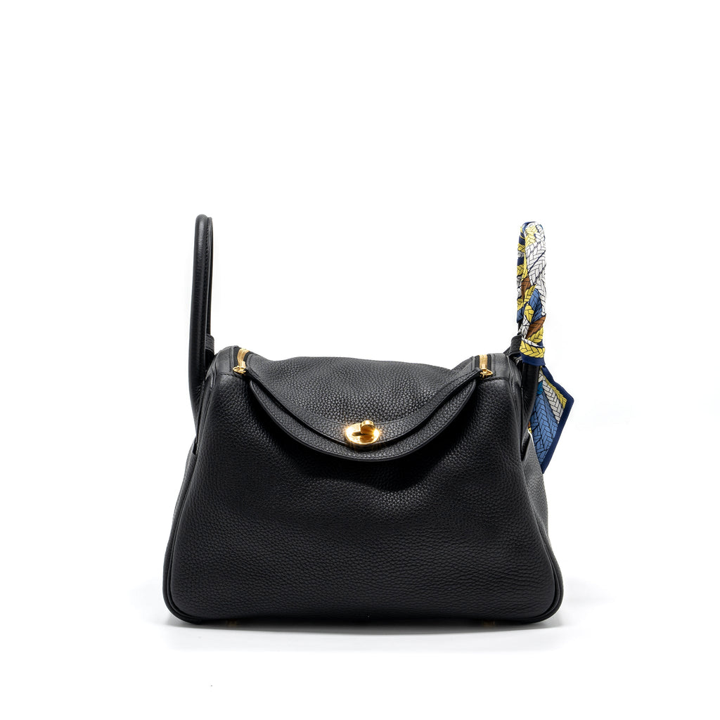 Hermes lindy 30 clemence black GHW