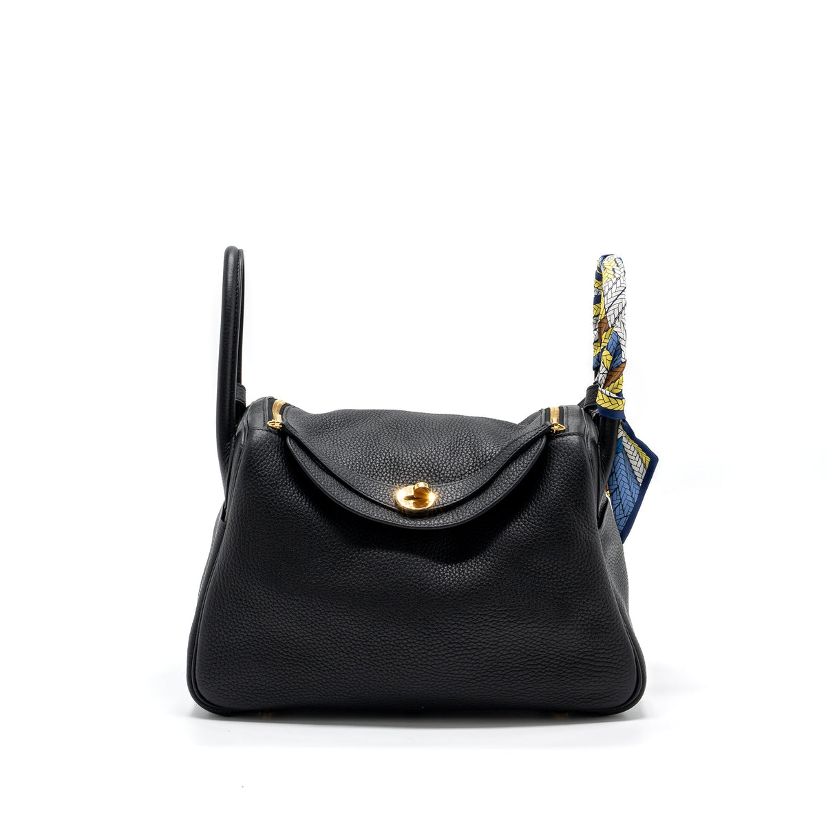 Hermes lindy 30 clemence black GHW