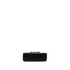 CHANEL 23K KELLY BAG CALFSKIN BLACK GHW (MICROCHIP)