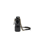 CHANEL LARGE GABRIELLE HOBO BAG CALFSKIN BLACK MULTICOLOR HARDWARE