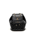 CHANEL AFFINITY BACKPACK CAVIAR BLACK LGHW (MICROCHIP)