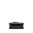 CHANEL MEDIUM BOY BAG CAVIAR BLACK RUTHENIUM SILVER HARDWARE (MICROCHIP)
