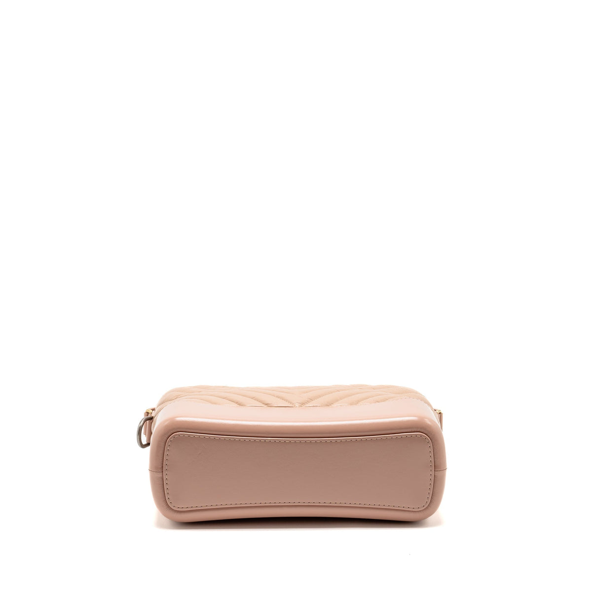CHANEL CHEVRON GABRIELLE HOBO BAG CALFSKIN PINK BEIGE MULTICOLOUR HARDWARE