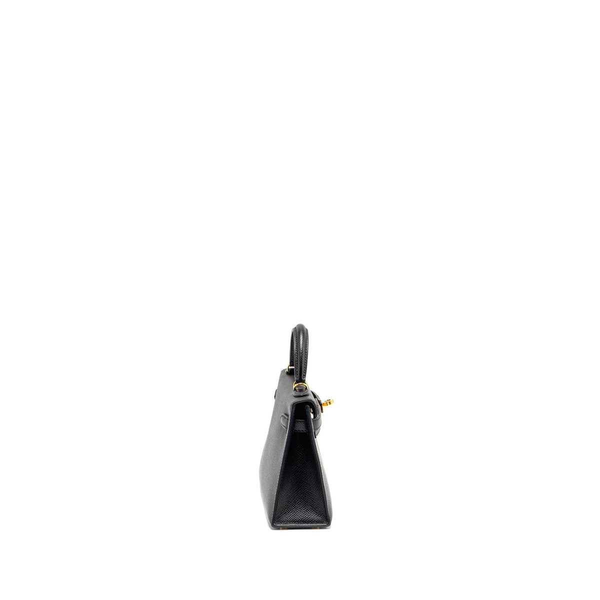 HERMES MINI KELLY II EPSOM BLACK GHW