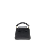 LOUIS VUITTON CAPUCINES MINI TAURILLON BLACK GHW