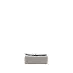 CHANEL MINI RECTANGULAR FLAP BAG LAMBSKIN LIGHT GREY SHW(MICROCHIP)