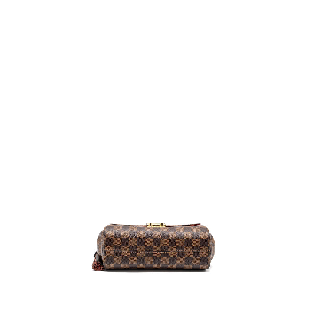 LOUIS VUITTON CROISETTE DAMIER EBENE CANVAS GHW