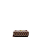 LOUIS VUITTON CROISETTE DAMIER EBENE CANVAS GHW