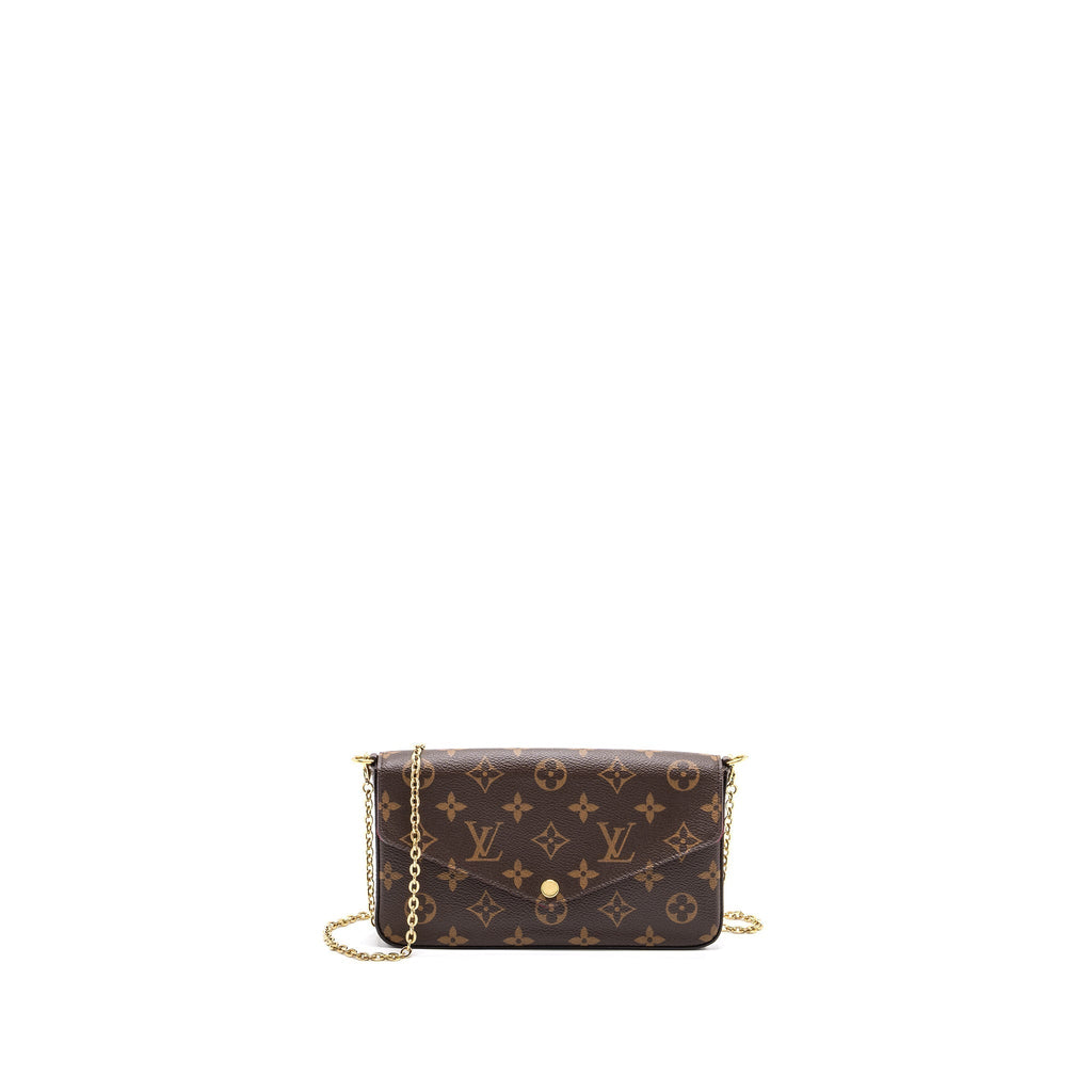LOUIS VUITTON FELICIE POCHETTE MONOGRAM CANVAS GHW