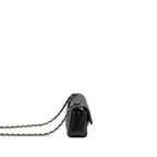 CHANEL MINI RECTANGULAR FLAP BAG CAVIAR BLACK SHW