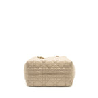 DIOR MEDIUM DIOR TOUJOURS TOTE BAG CALFSKIN POWDER BEIGE LGHW