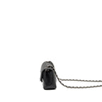 CHANEL MINI RECTANGULAR FLAP BAG CAVIAR BLACK SHW