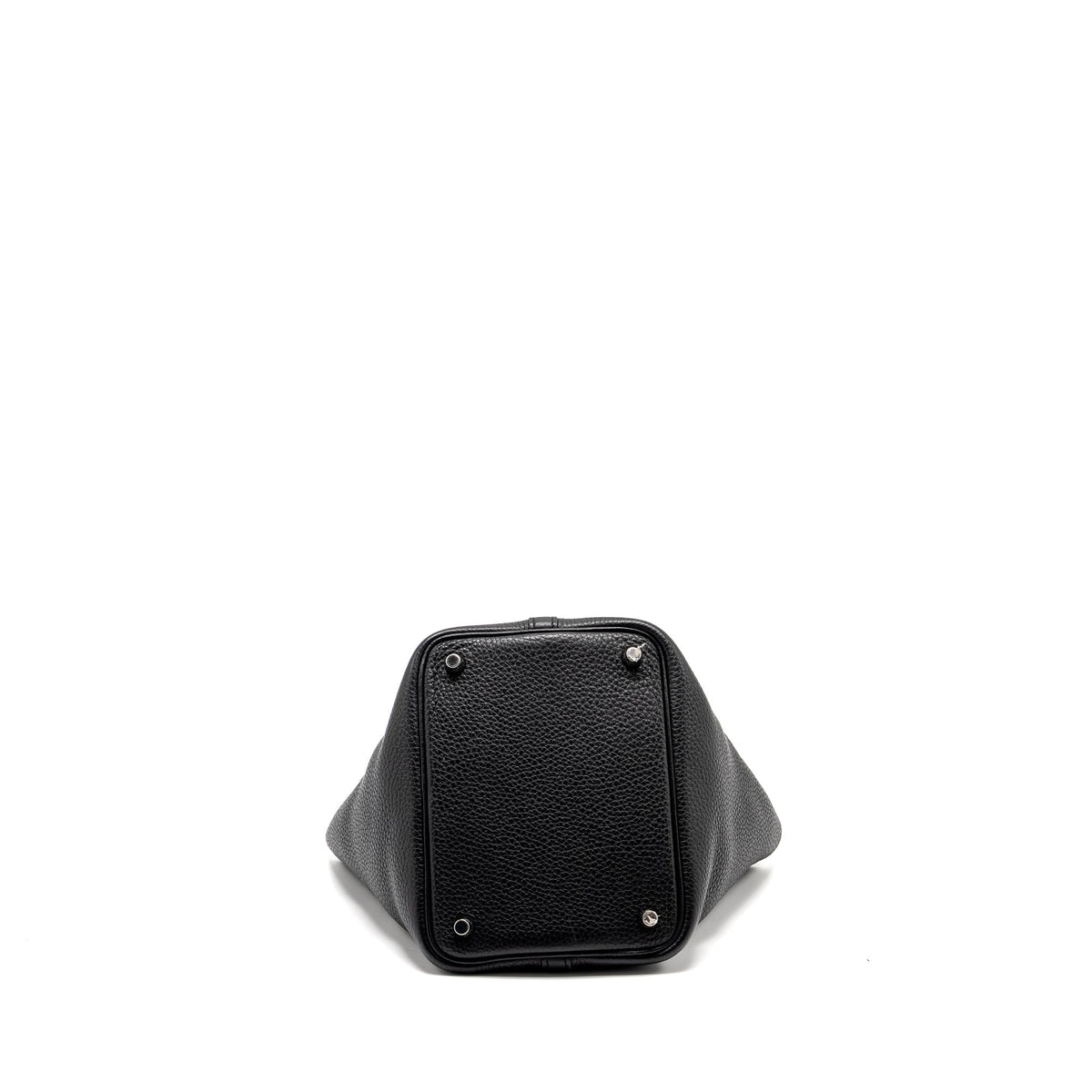 HERMES PICOTIN 18 LOCK BAG CLEMENCE BLACK SHW