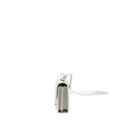 HERMES MINI CONSTANCE EVERCOLOR/ALLIGATOR MISSISSIPPIENSIS LISSE BUCKLE NEW WHITE / GRIS CIMENT SHW