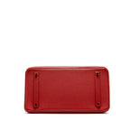 Hermes birkin 35 togo rouge vif GHW