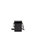 GUCCI 1955 HORSEBIT MINI CROSSBODY BAG CALFSKIN BLACK GHW