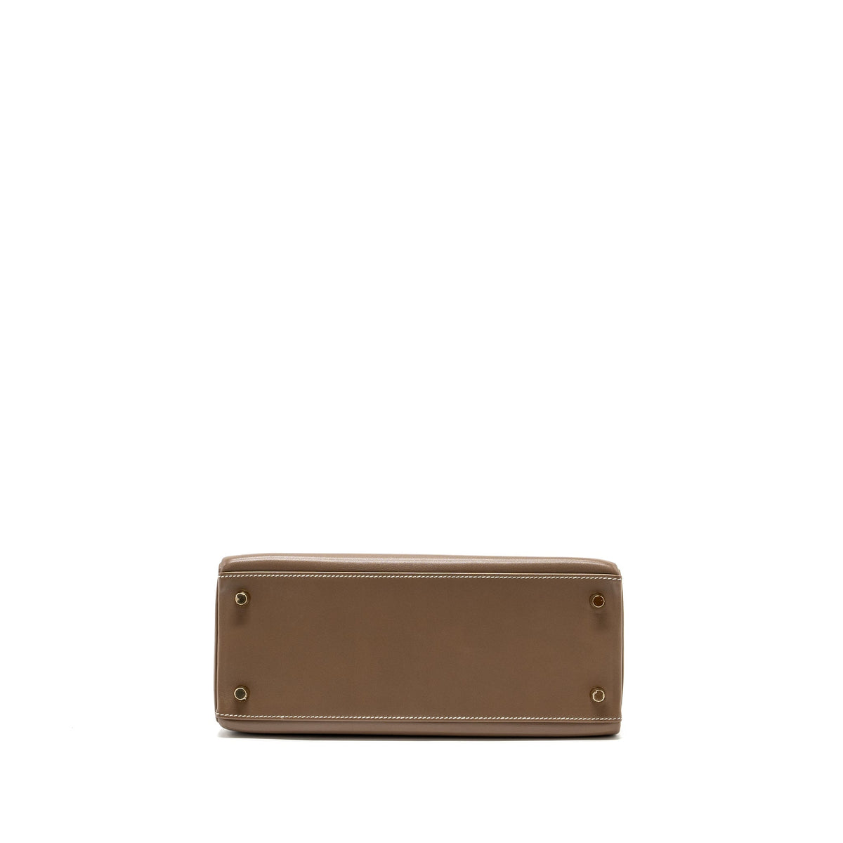 HERMES KELLY 28 TADELAKT ETOUPE GHW
