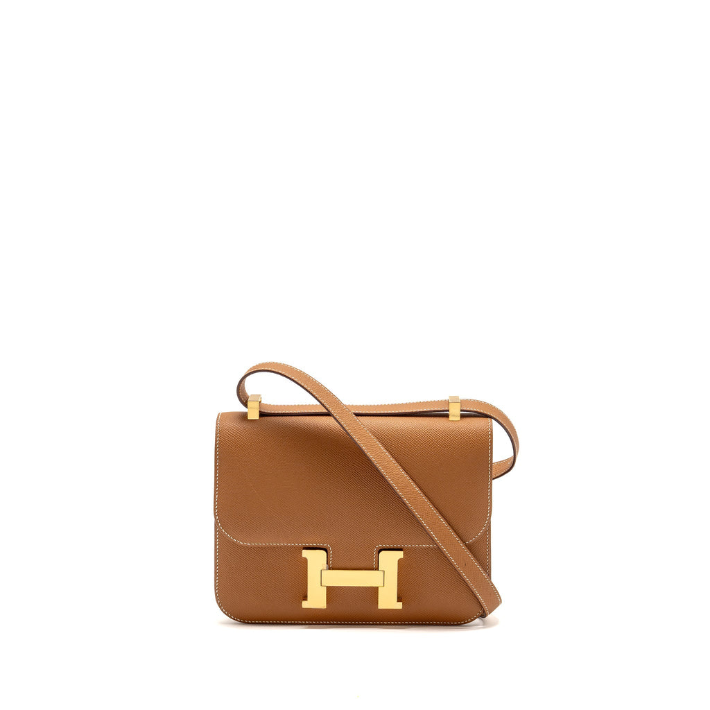 Hermes Constance 24 Epsom Gold GHW