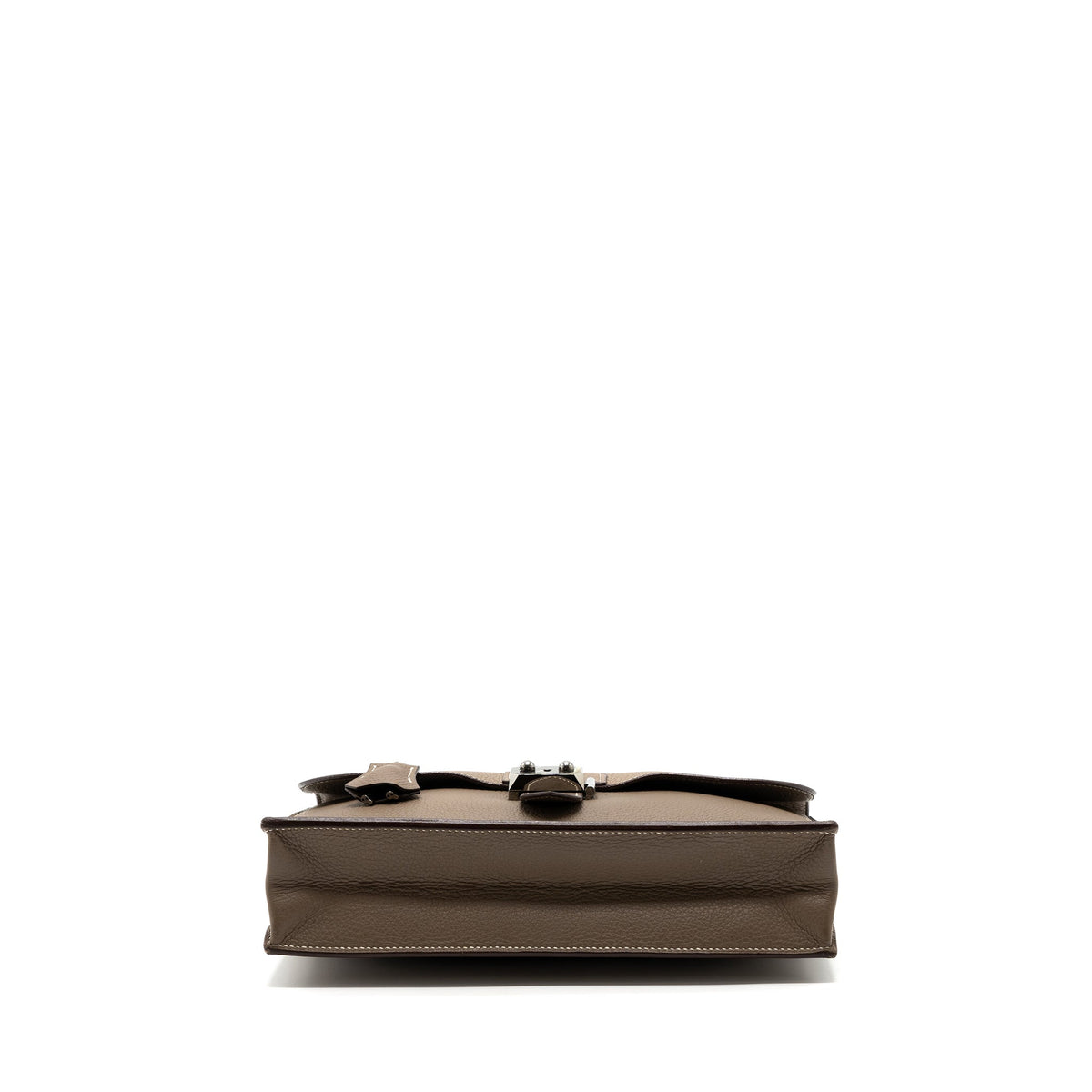 Hermes Sac A Depeches Etoupe SHW
