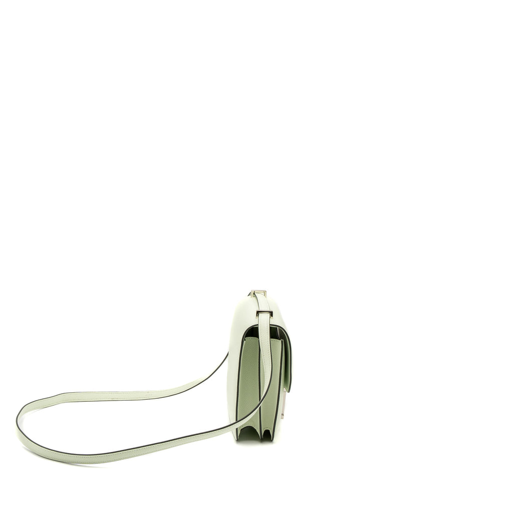 Hermes Mini Constance Epsom Vert Fizz SHW (New Version)