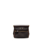 HERMES HERBAG MINI CANVAS/HUNTER LEATHER EBENE GHW