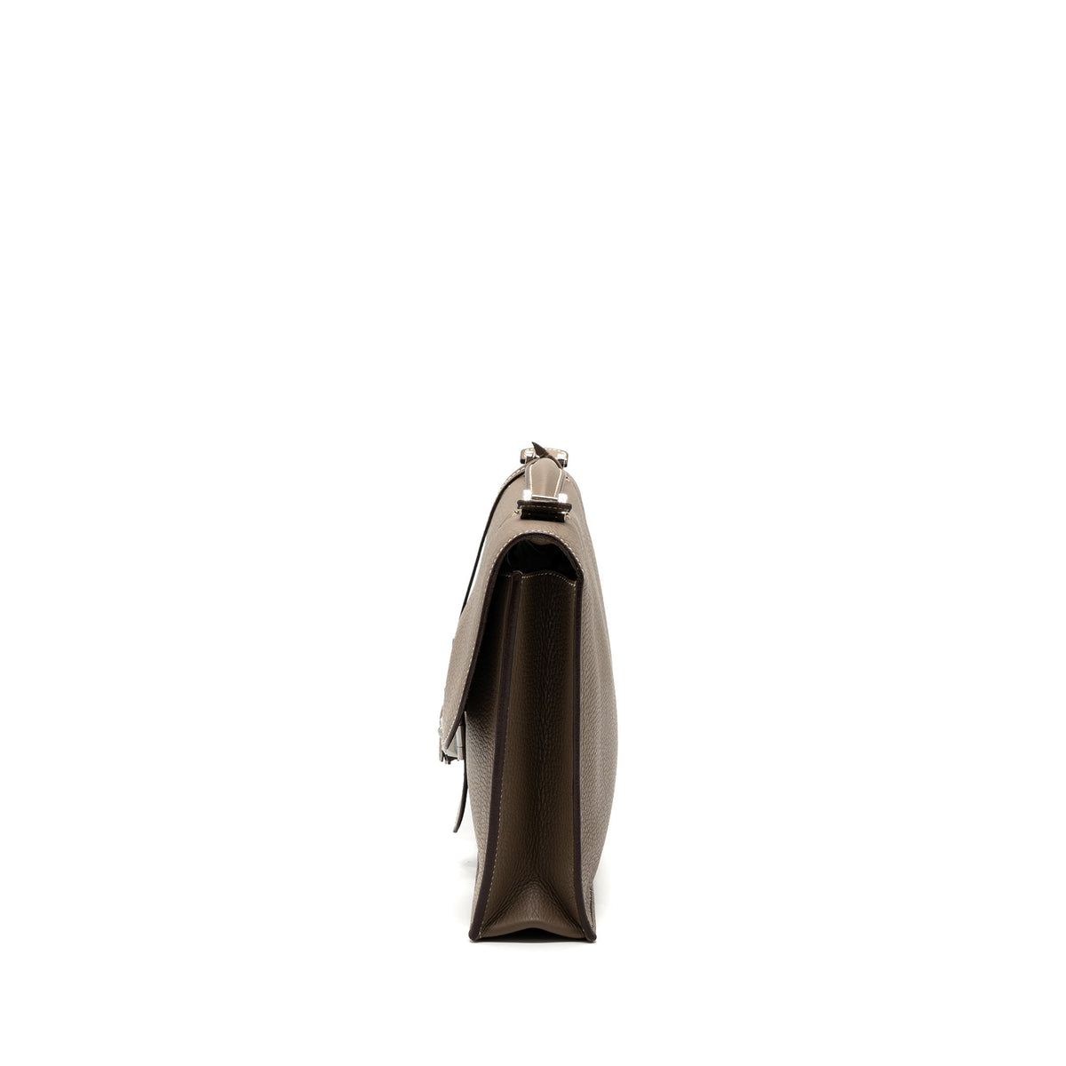 Hermes Sac A Depeches Etoupe SHW