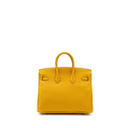 HERMES BIRKIN 25 TOGO JAUNE AMBRE SHW