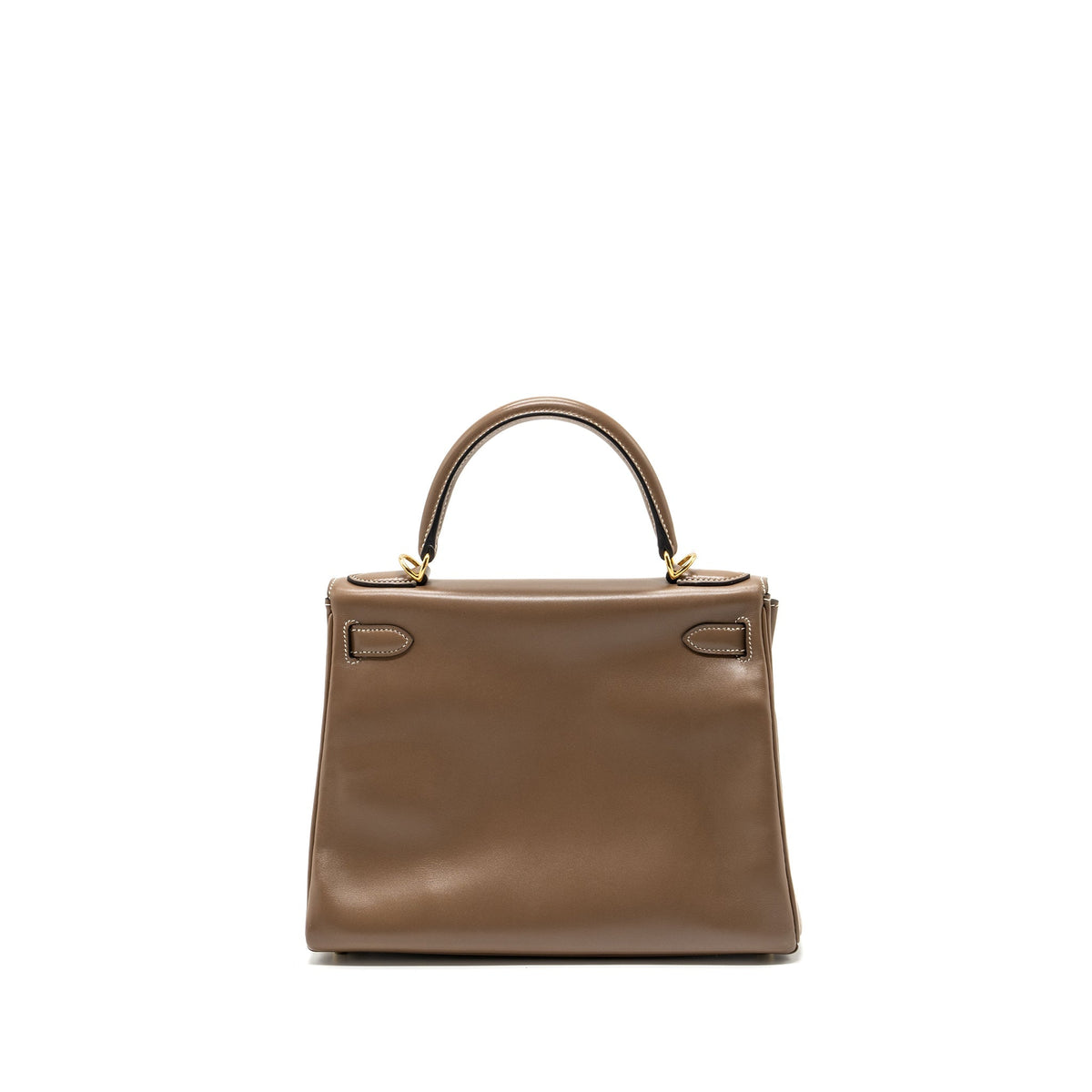 HERMES KELLY 28 TADELAKT ETOUPE GHW