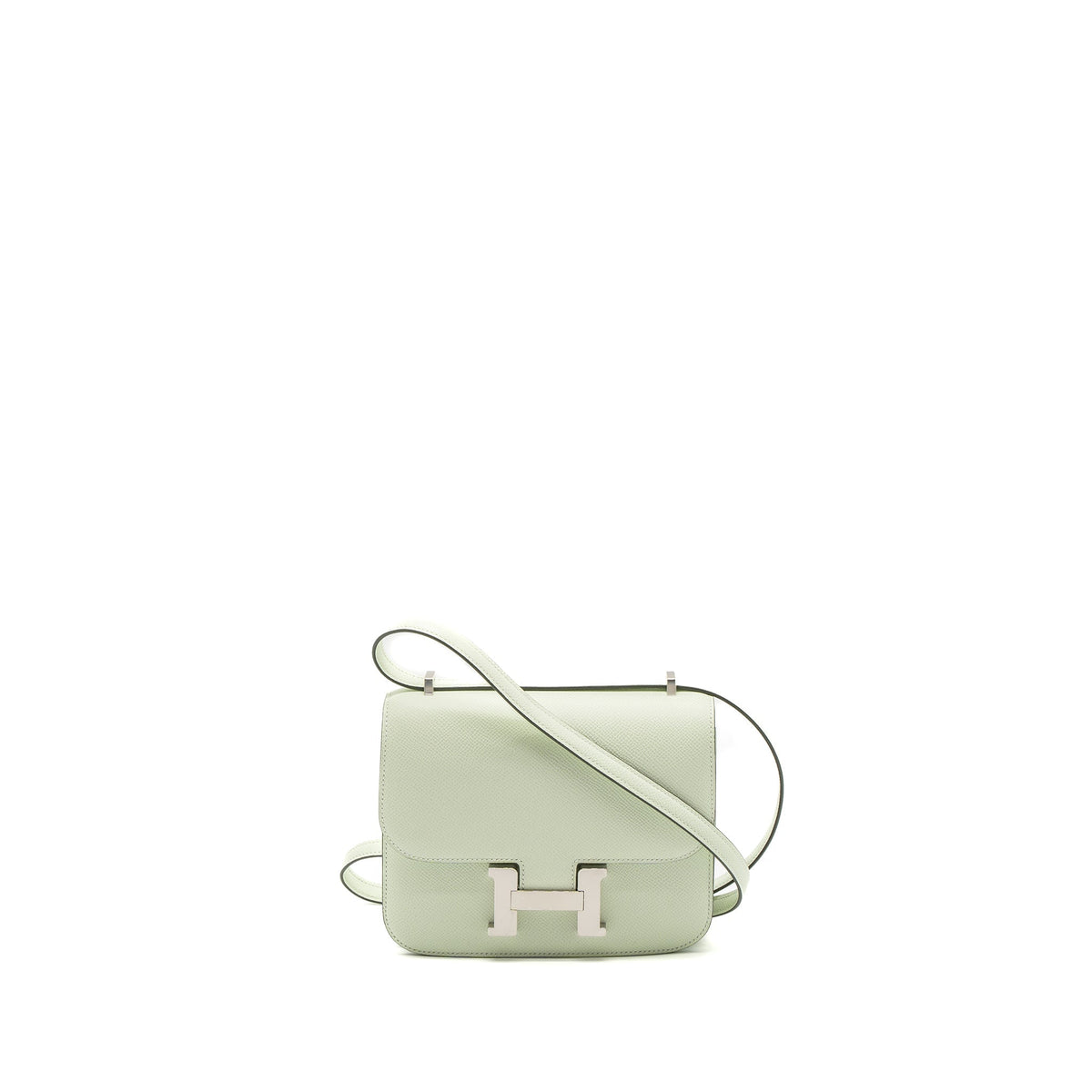 Hermes Mini Constance Epsom Vert Fizz SHW (New Version)