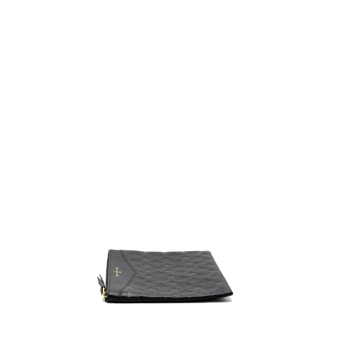 LOUIS VUITTON CLUTCH MONOGRAM EMPREINTE CALFSKIN BALCK GHW