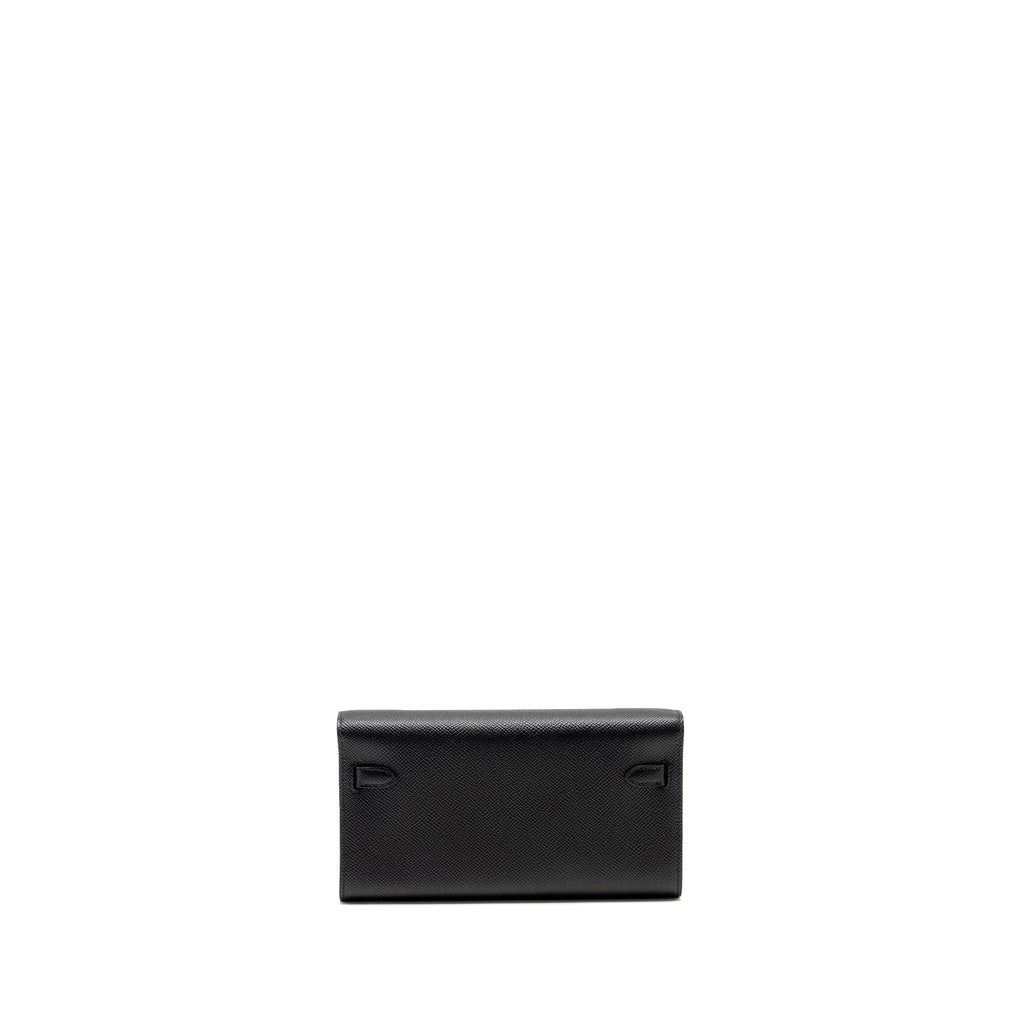 Hermes Classic Kelly To Go Epsom Black GHW